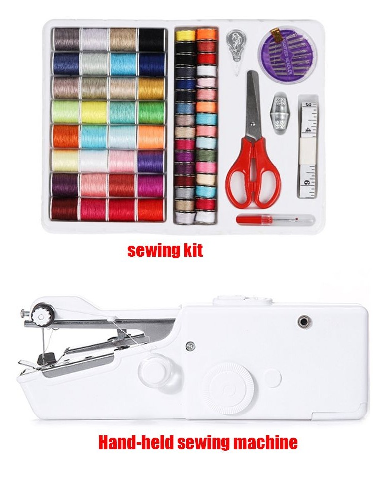 Mini Electric Sewing Machine Handheld - Travel Smart Sundries Electric Tailor Stitch
