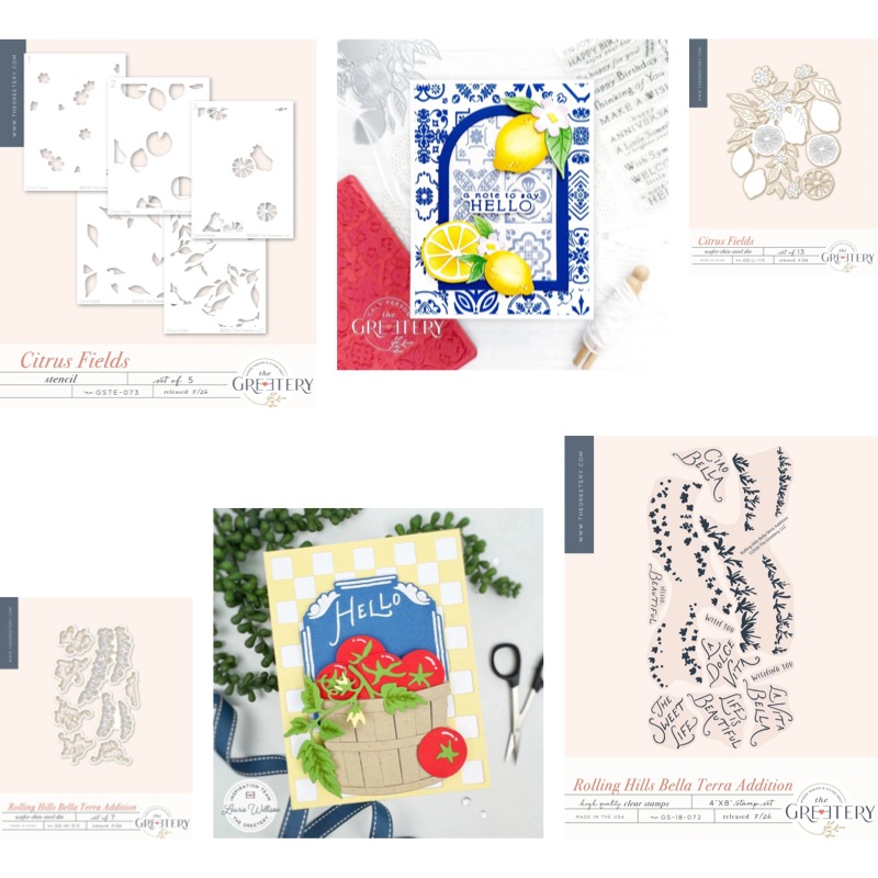 Checks Out Citrus Fields Clear - Clear Silicone Stamps For Card Making ulasan dan harga