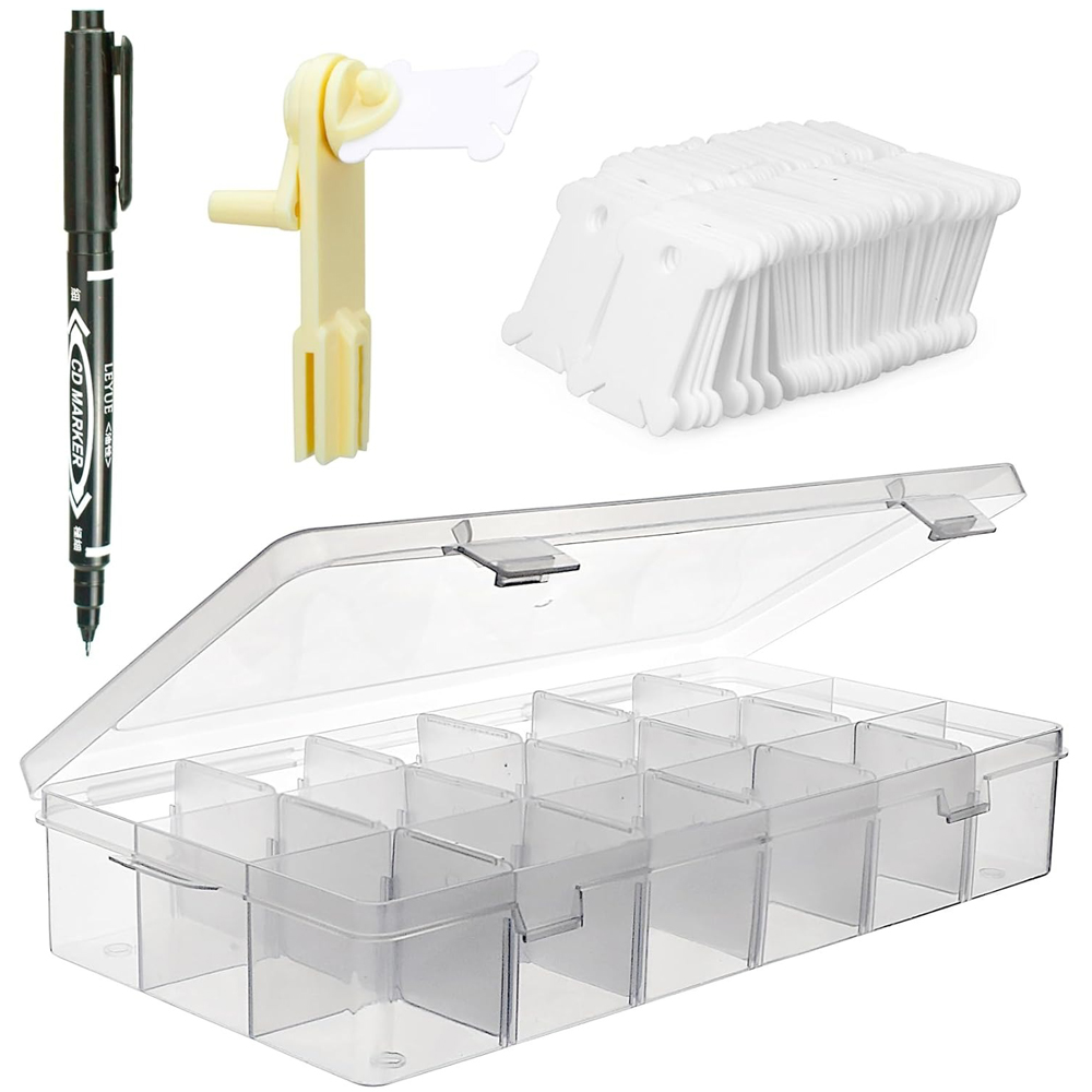Embroidery Floss Organizer 18  - Cotton Embroidery Thread Skeins ulasan dan harga