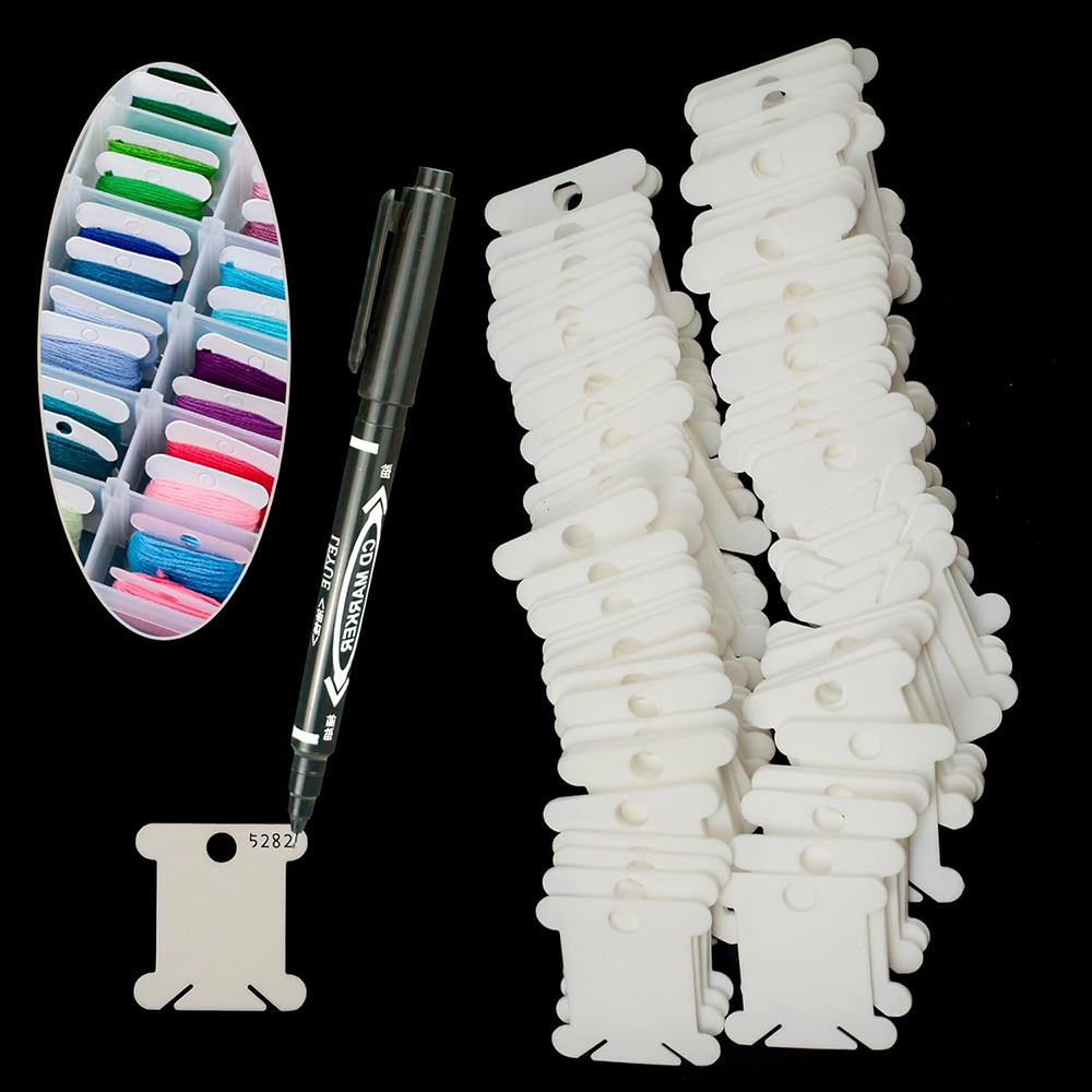 Embroidery Floss Organizer 18  - Cotton Embroidery Thread Skeins ulasan dan harga