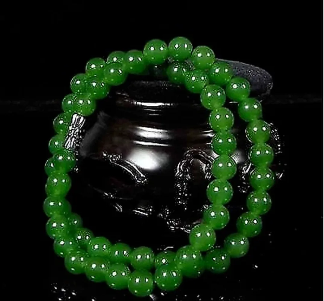 Genuine Natural Green Beads Ne - Beading ulasan dan harga