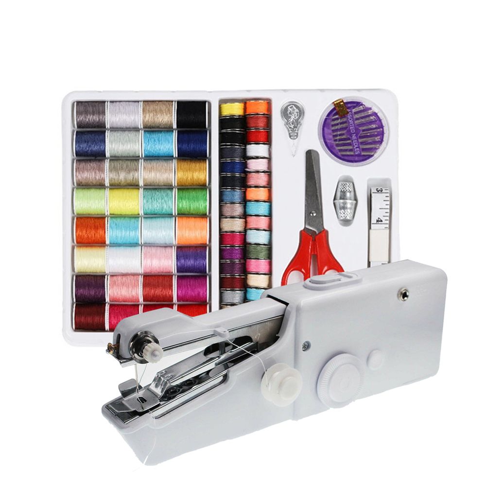 Travel Smart Sundries Electric - Mini Electric Sewing Machine Handheld ulasan dan harga