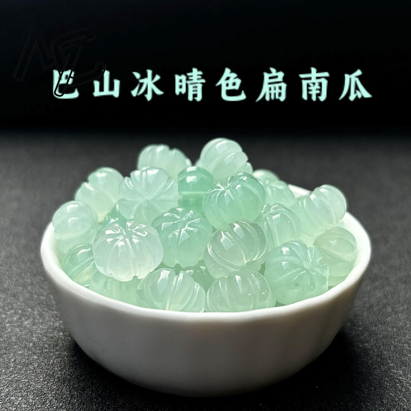 10pcs A Green Jade Pumpkin Bea - Beading ulasan dan harga