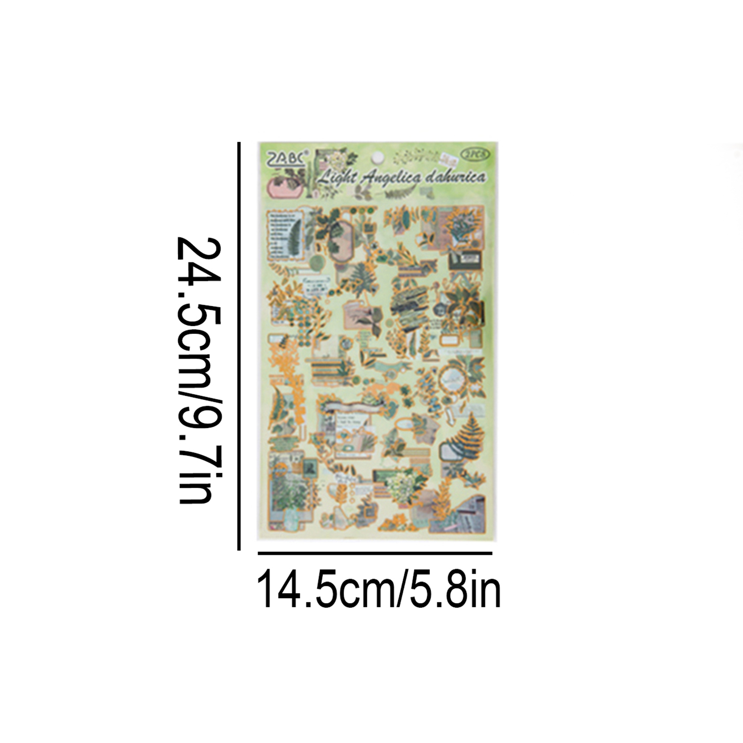 2pcs Beautiful Plant And Flowe - Scrapbooking ulasan dan harga