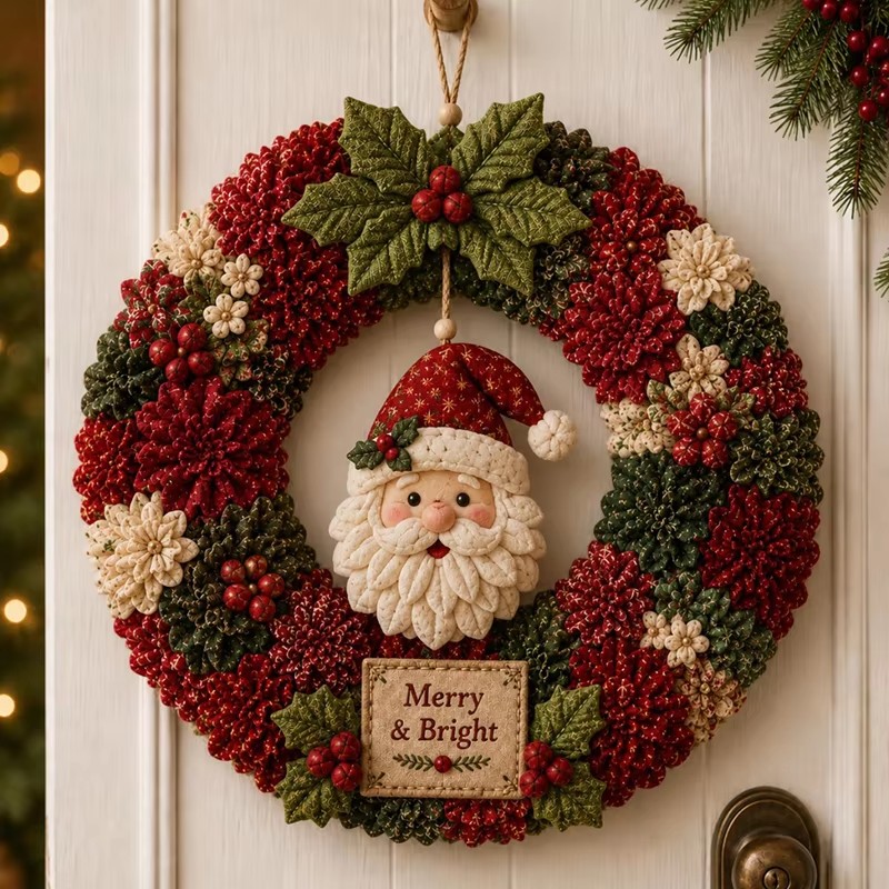 3D Christmas Fabric Poke Art K - Sewing ulasan dan harga