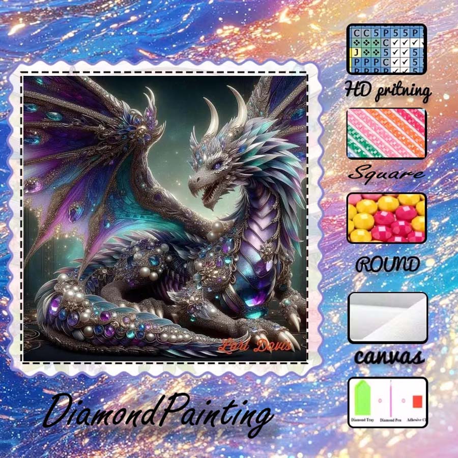 1 piece 5D DIY flocking cloth, - 5D Diamond Painting Kit Full Drill ulasan dan harga