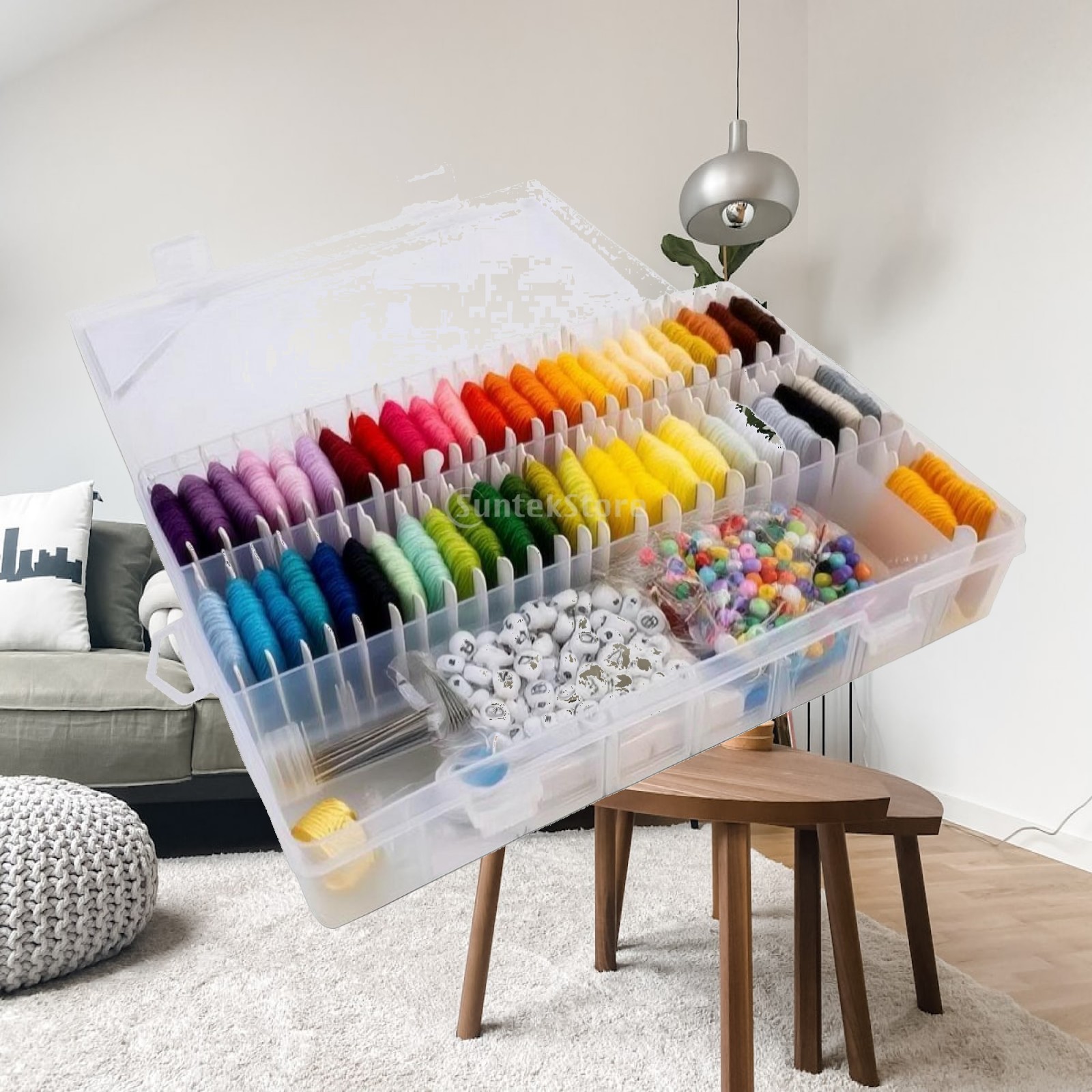 Embroidery Floss Kit with Orga - Embroidery ulasan dan harga
